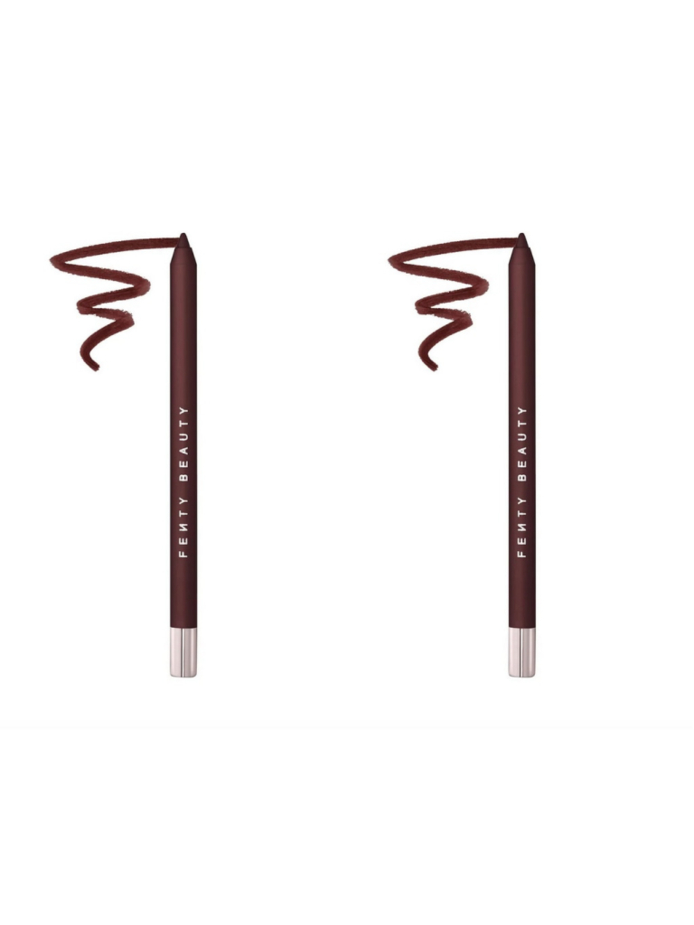 2 Fenty Beauty Lip Liner Rich Brown "Brown'd Out" + Pencil Sharpener